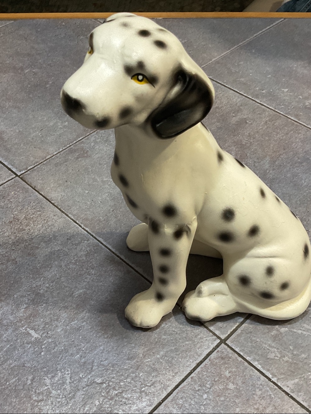 White and Black Spot Dalmatian Dog Figurine - Pets Dog Decor